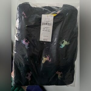 GAP Kids Pajama Set - Navy with Multicolor Unicorns